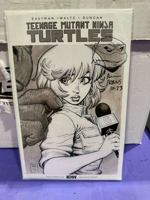 Image for Arthur Adams TMNT Remarque 