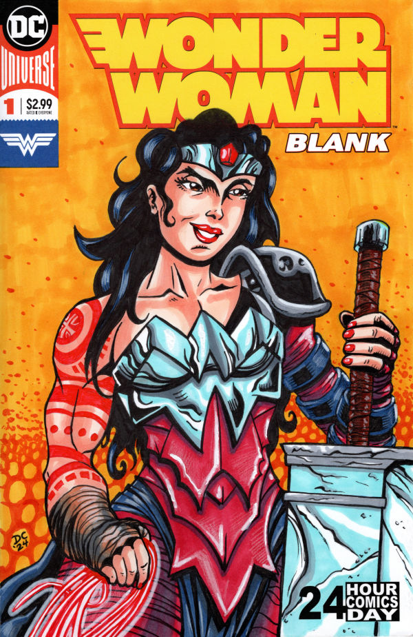 Image for Absolute Wonder Woman - original sketch cover