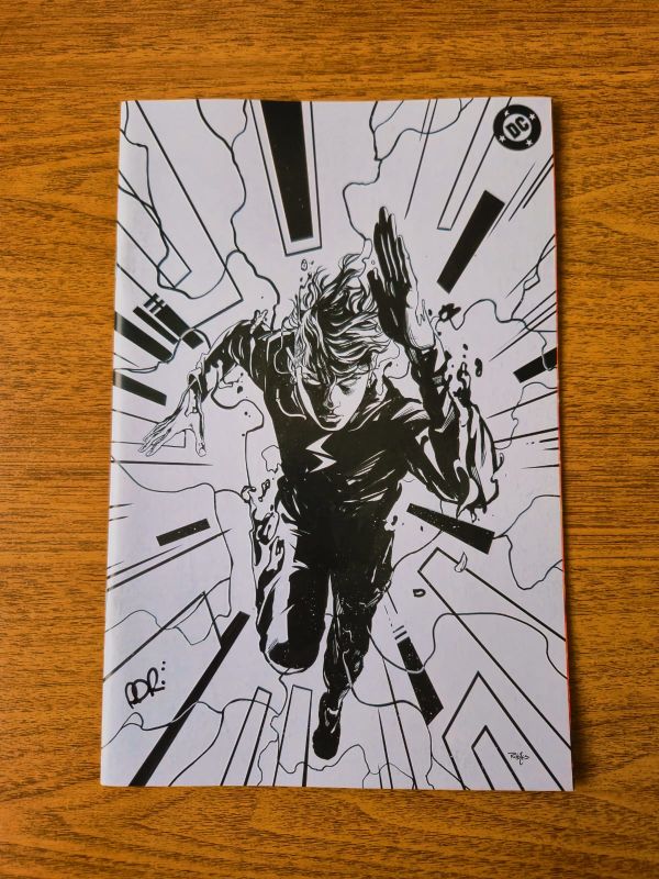 Image for Absolute Flash #1 cvr K 1:100 Nick Robles - signed by Adriano Lucas