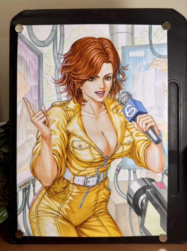 Image for Arttrober Chrisnfy - April O’Neil 