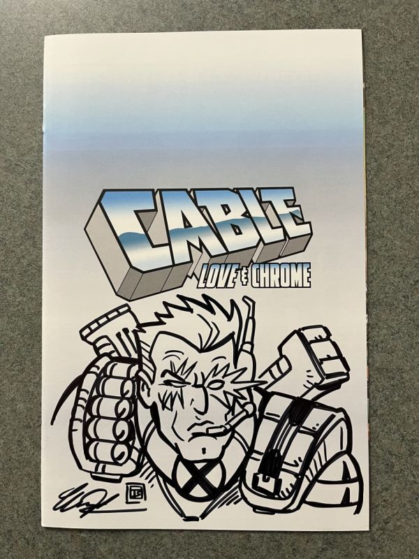 Image for Cable Remarque sketch by Tim Shinn