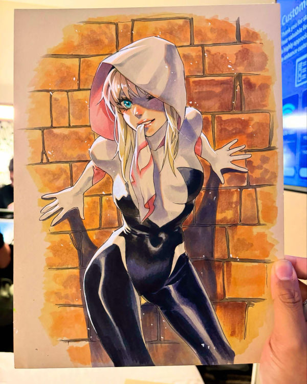 Image for One Ellery Commission drawn at Osaka Comic Con 2025 (Mail away available!)