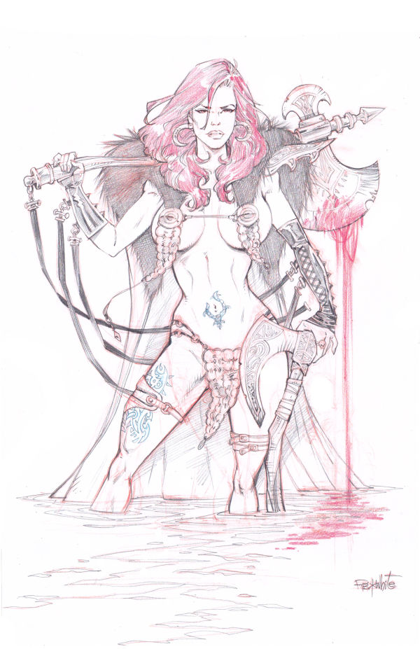Image for Red Sonja pencils 