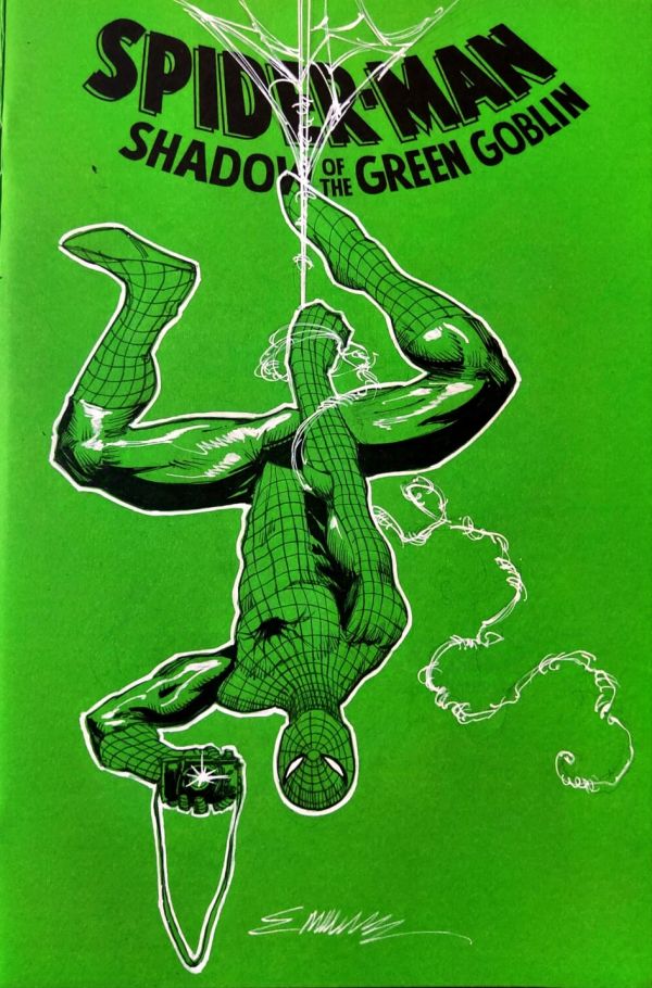 Image for Spider Man sketch cover by Manu Silva