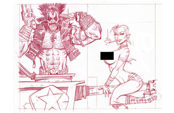 Image for Tank Girl and Lobo NSFW 