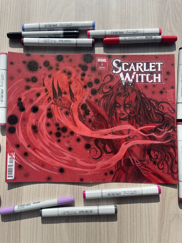 Image for Demonic Scarlet Witch by jak