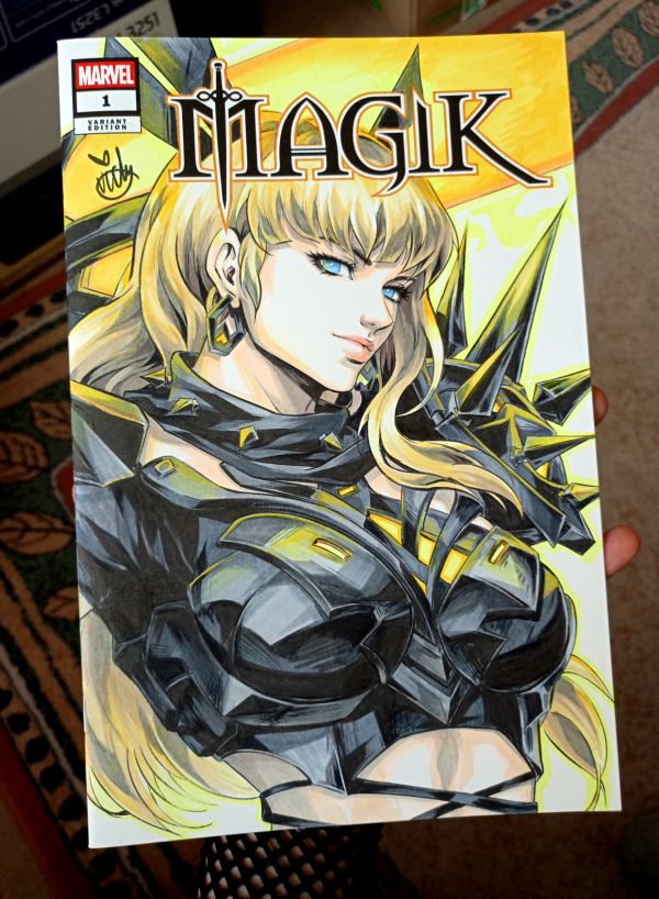 Image for MAGIK Marvel Rivals sketch cover by Lictoria 