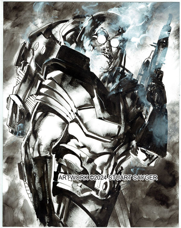 Image for First Spot On Stuart Sayger's Commission List at Lake Como Comic Art Festival 2024