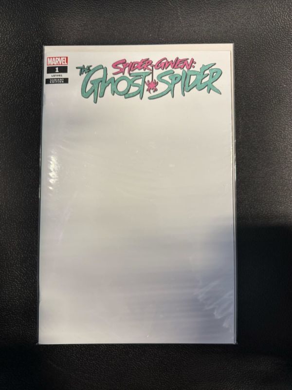 Image for Mirka Andolfo Spider Gwen / Ghost Spider Sketch Cover drawn LIVE on the Nerd Crawler Livestream on Friday (3/7) at ECCC 2025