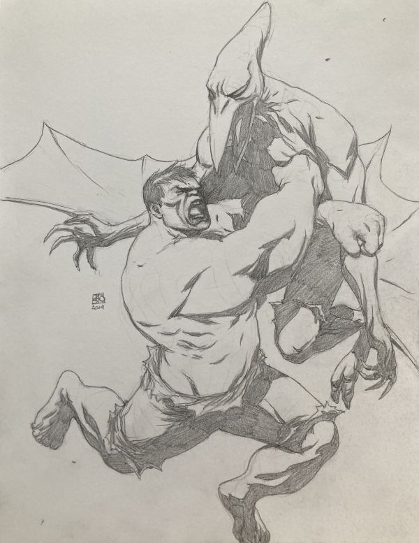 Image for Hulk vs Sauron!