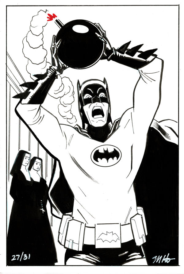 Image for Mike Hawthorne Arttrober: Batober Day 27 - Problem