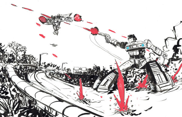 Image for Transformers: Jazz vs Starscream