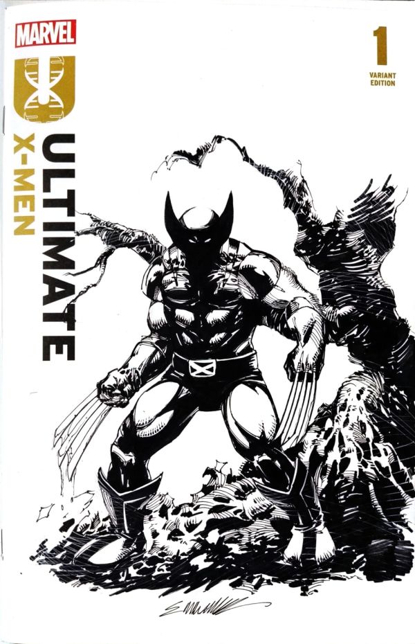 Image for Wolverine on X-Men sketch cover by Manu Silva 