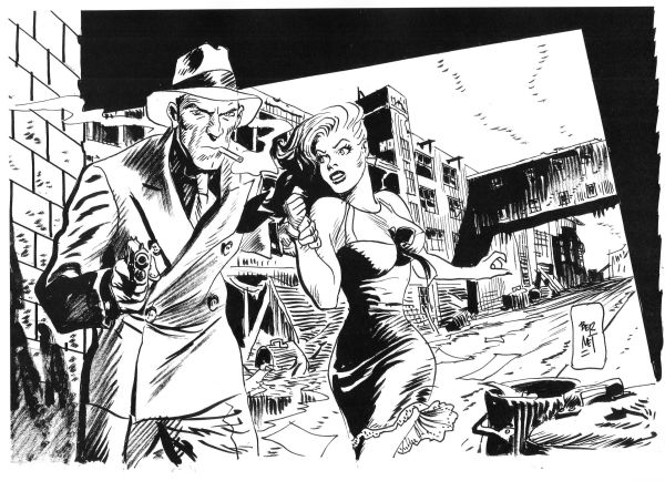 Image for First Spot On Jordi Bernet's Commission List at Lake Como Comic Art Festival 2024