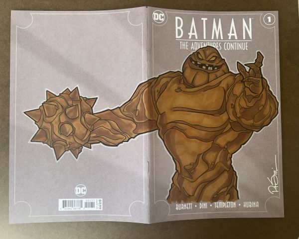 Image for Original Clayface Wrap Around Illustration by Peter Smith