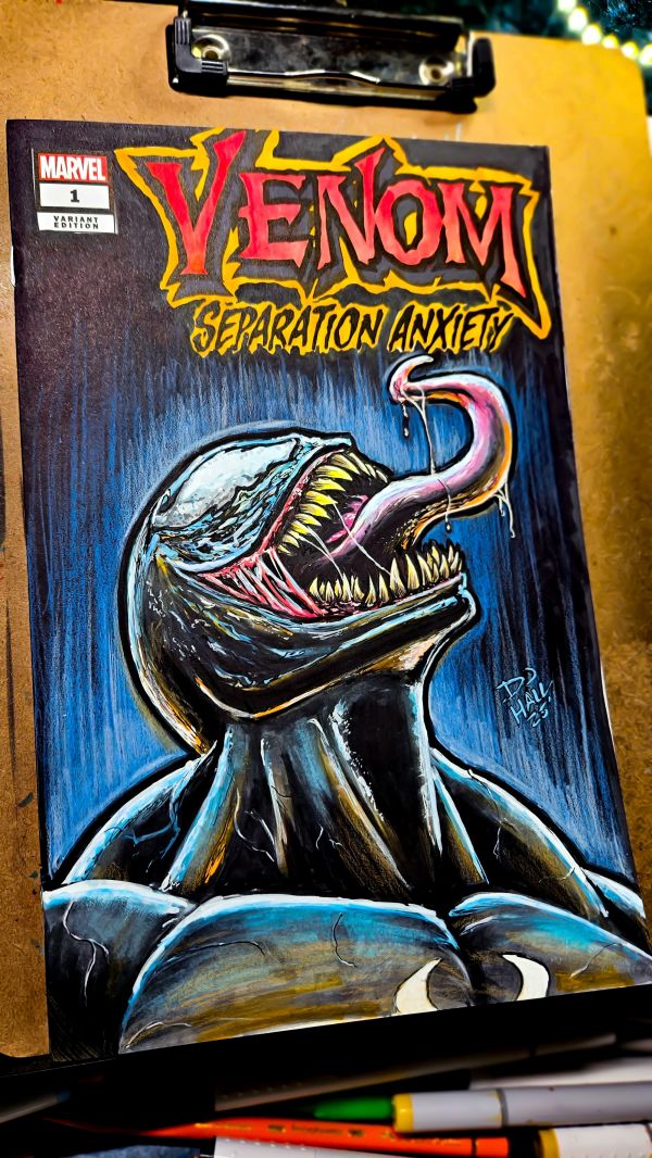 Image for Venom Separation Anxiety Sketch Cover