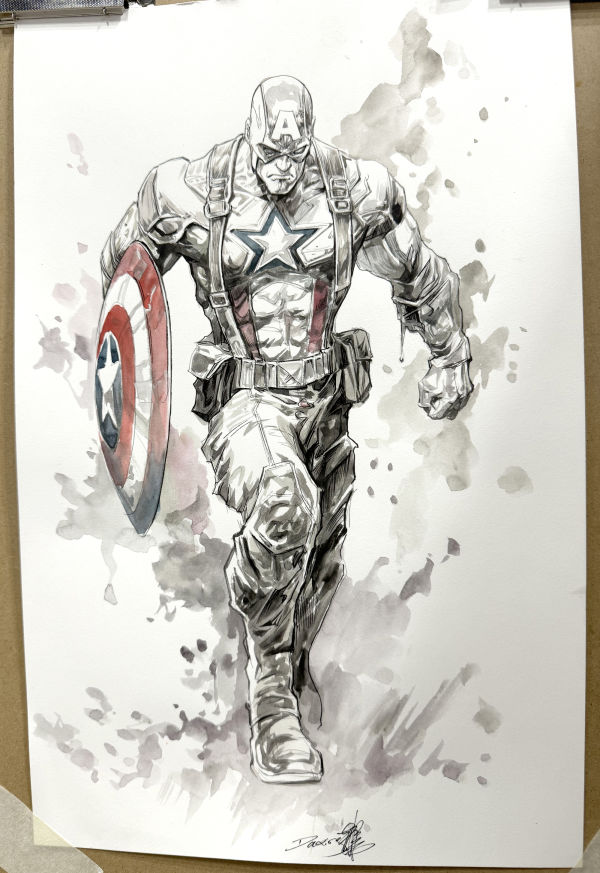 Image for captian america by daxiong