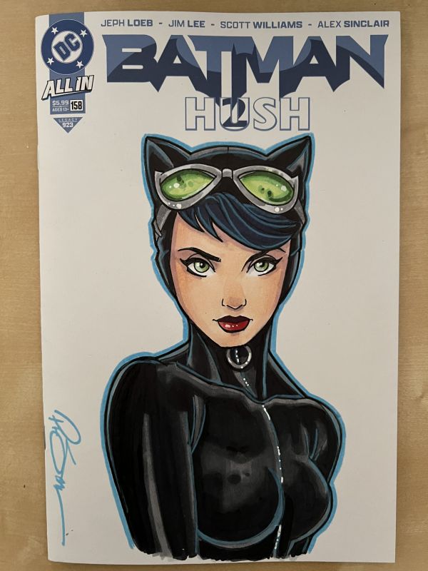 Image for Original Catwoman illustration by Peter Smith