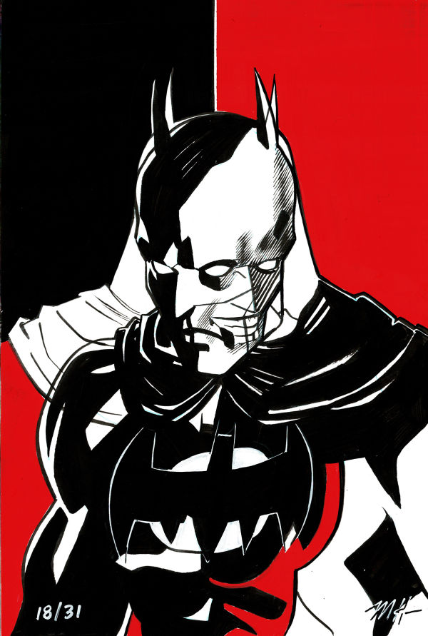 Image for Mike Hawthorne Arttrober: Batober Day 18 - Split