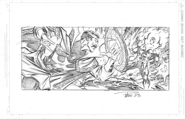 Image for Dr. Strange vs Dormammu by Paul Pelletier