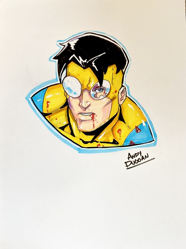 Image for Invincible by Andy Duggan