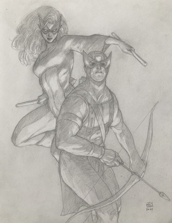 Image for Hawkeye and Mockingbird!