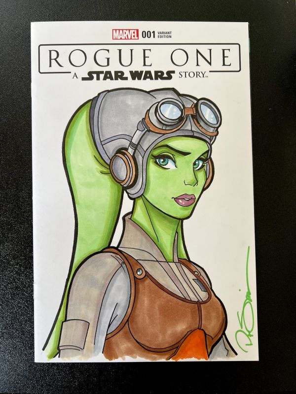 Image for Star Wars Hera by artist Peter Smith