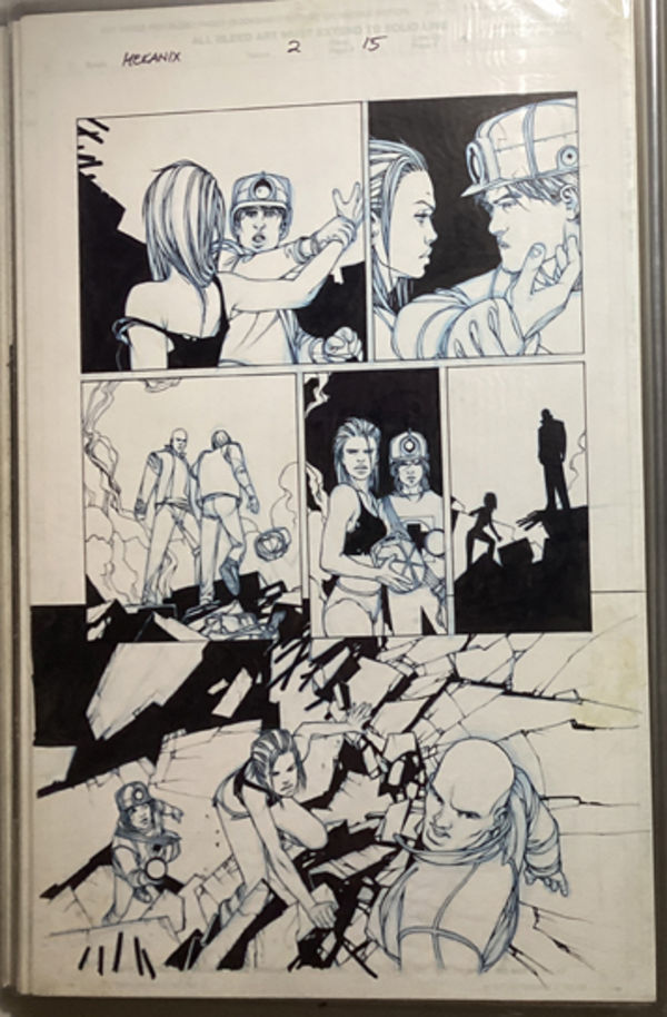 Image for Mekanix issue 2, page 15 by Juan Bobillo