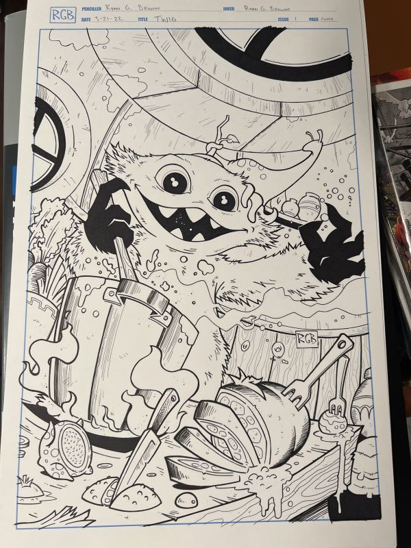 Image for Twig #1 (unpublished cover) by Ryan G. Browne
