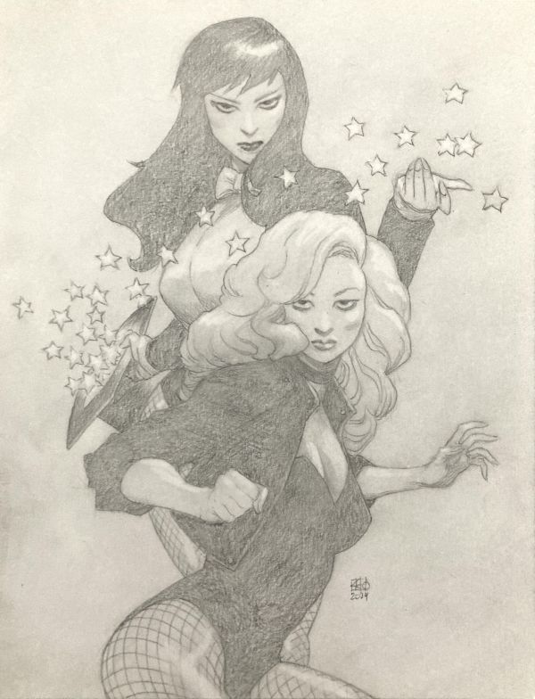 Image for Zatanna! Black Canary! Fishnet!