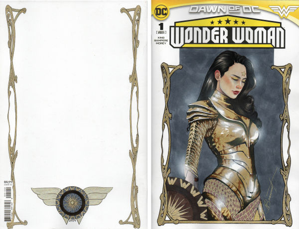 Image for Wonder Woman 84 Sketch Cover by Nathalie Braconnot