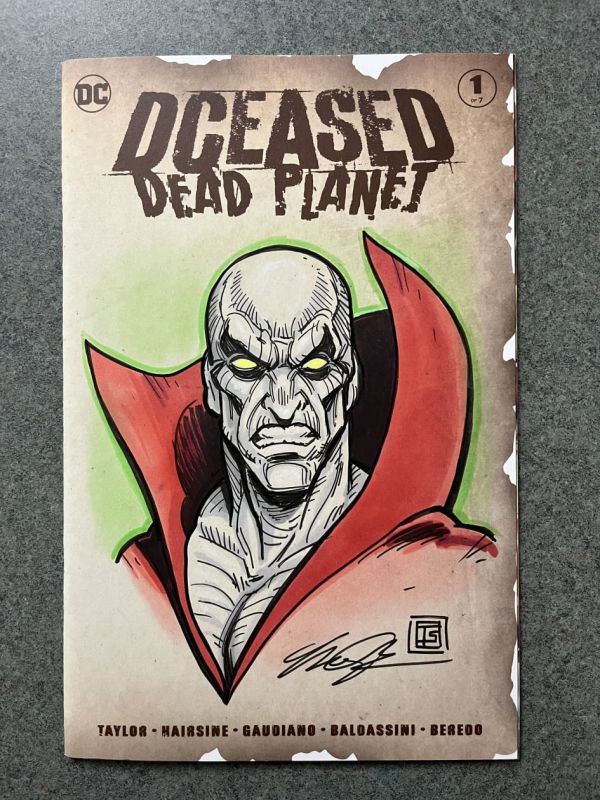 Image for Deadman sketch cover by Tim Shinn