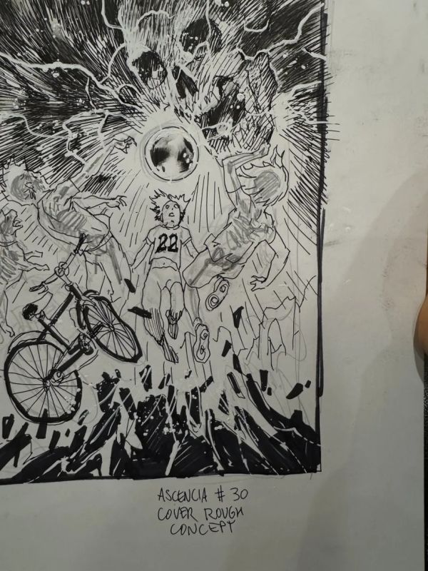 Image for Ascensia Issue #30 Rough 9x12 - Signed by Jim Lee