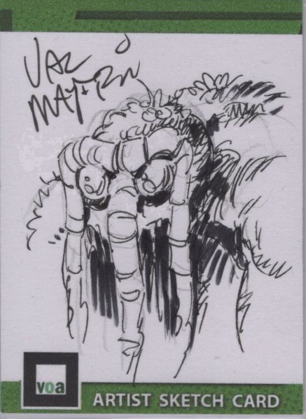 Image for Man-Thing Sketch by Val Mayerik