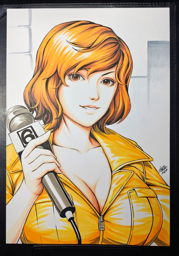 Image for Arttrober Day 2 - April O’Niel