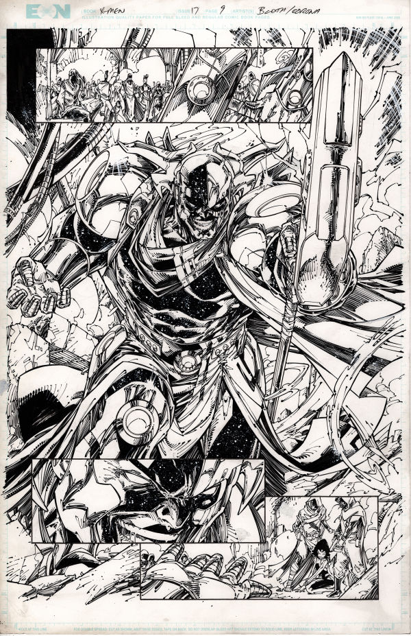 Image for Xmen Original Art by Brett Booth & Adelso Corona 