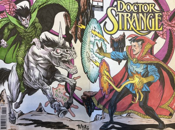 Image for Doctor Strange sketch cover by Tim Vigil