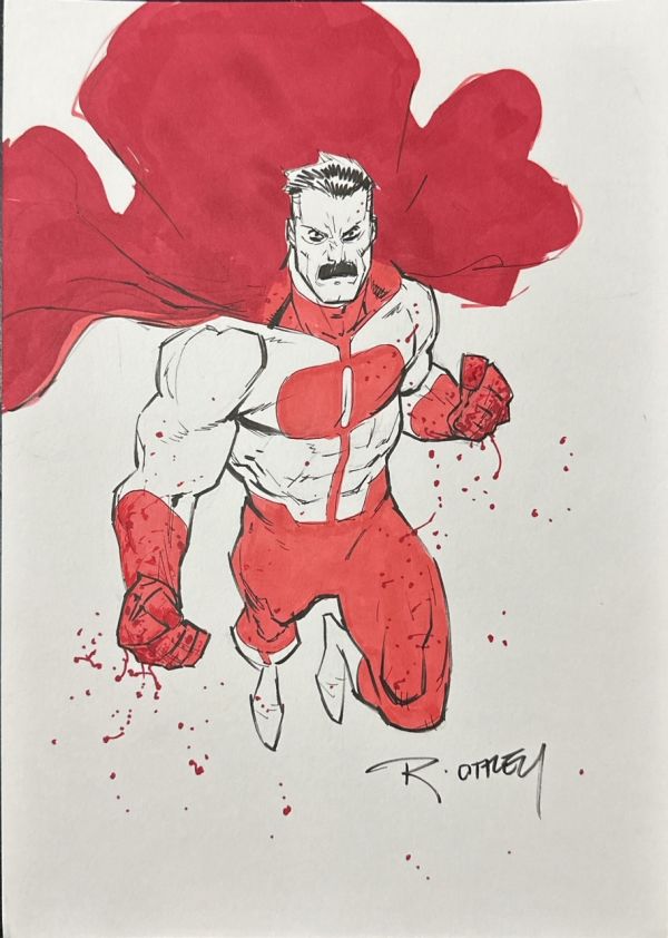 Image for Omniman Full Figure Sketch 