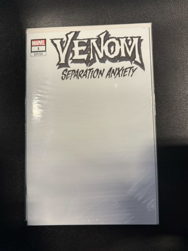 Image for Mirka Andolfo Venomized Black Cat Sketch Cover drawn LIVE on the Nerd Crawler Livestream on Friday (3/7) at ECCC 2025