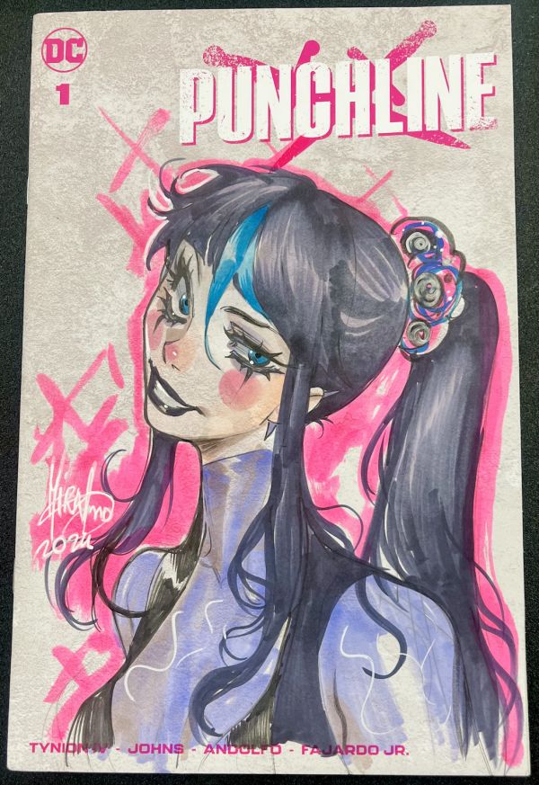 Image for Mirka Andolfo’s Punchline Color Sketch Cover