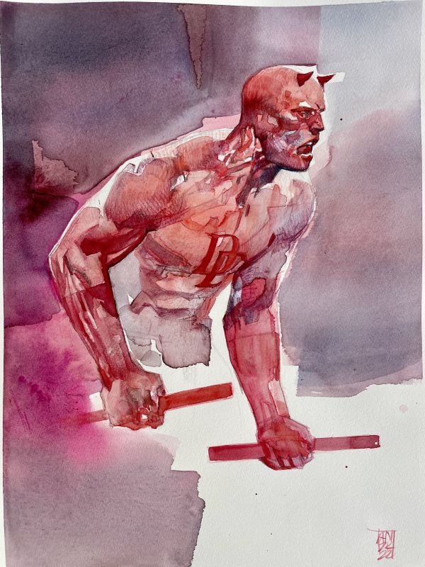 Image for First Spot On Alex Maleev's Commission List at Lake Como Comic Art Festival 2024