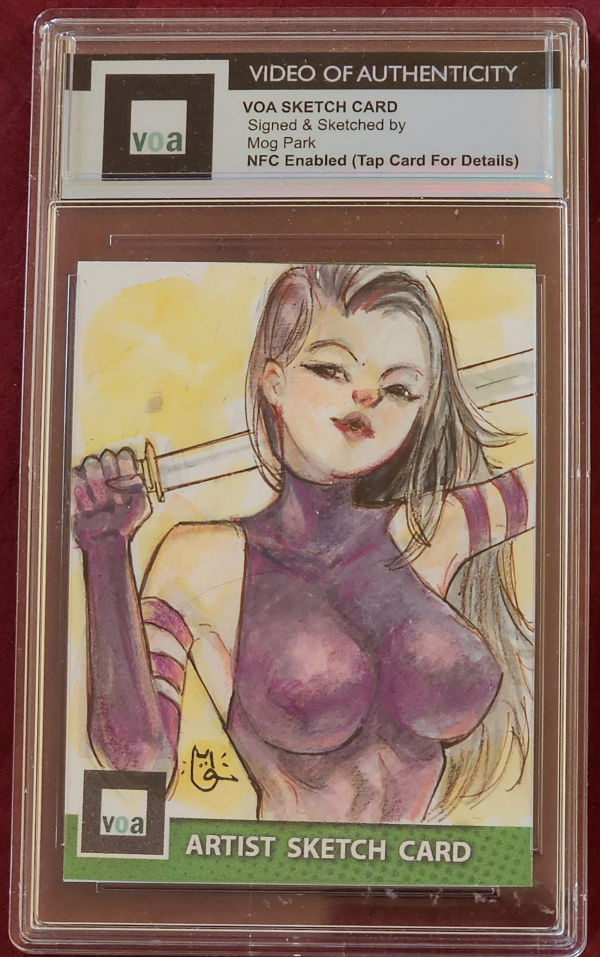 Image for Psylocke VOA Sketch Card