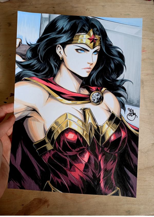 Image for Original WONDER WOMAN by Lictoria 