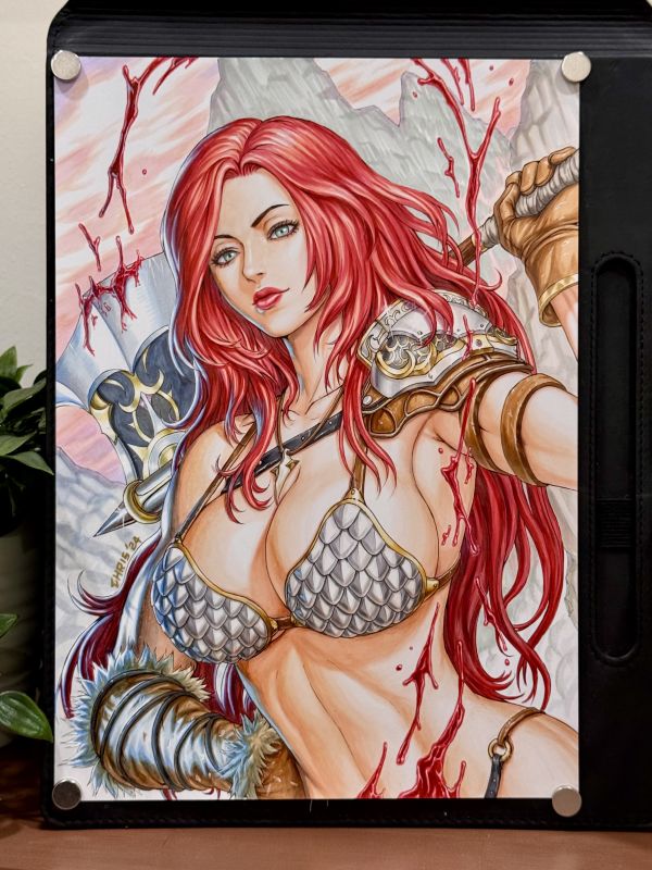 Image for Arttrober Chrisnfy- Red Sonja