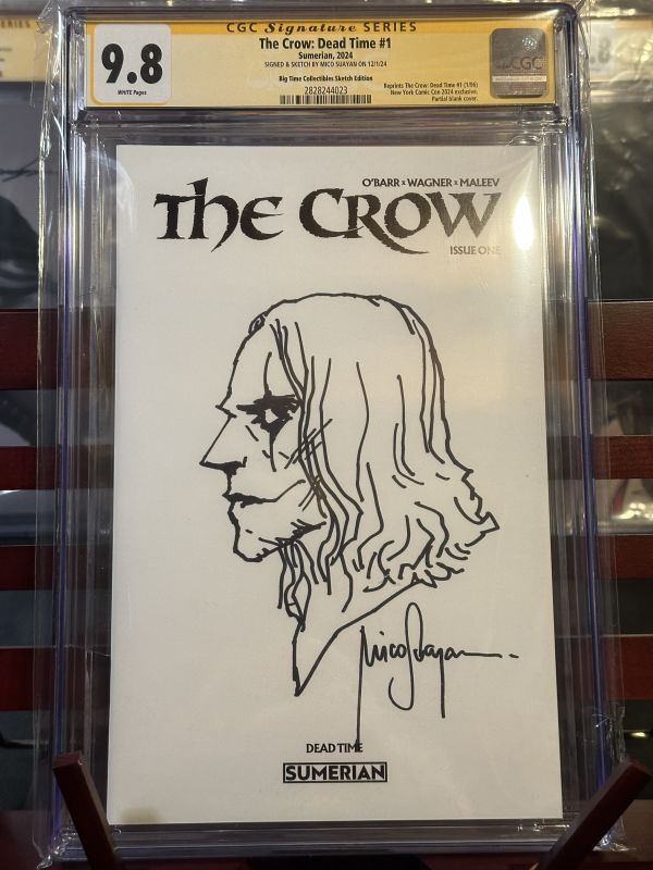 Image for The Crow by Mico Suayan CGC SS 9.8