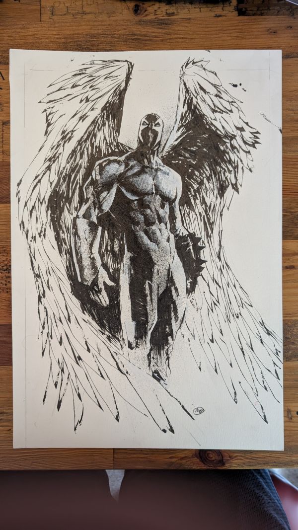 Image for Spawn "wings of redemption" commission by Jason Shawn Alexander