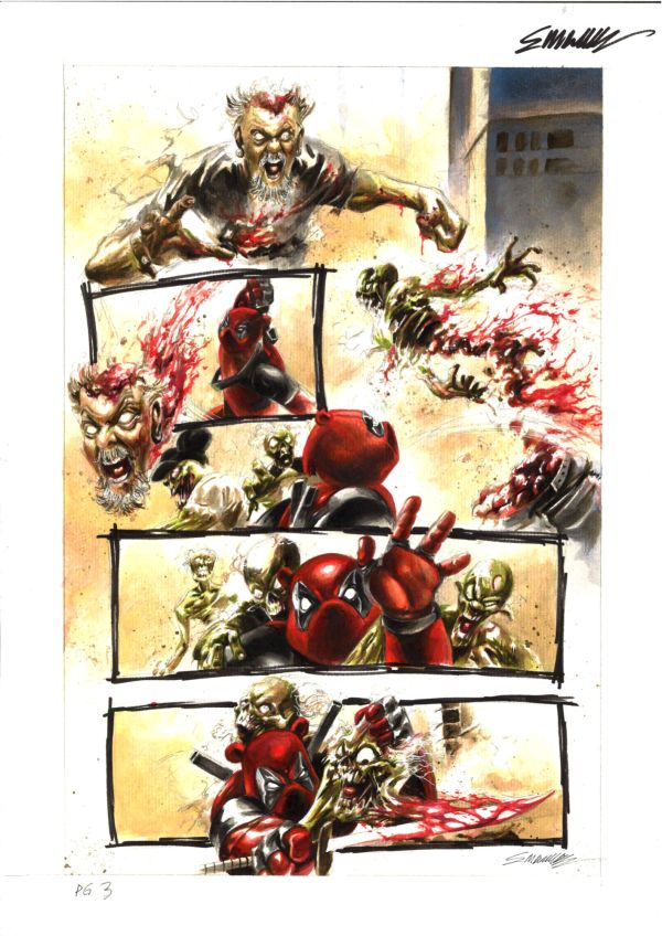 Image for Do you pooh vs zombies page 3 - personal project of Manu Silva Never released 