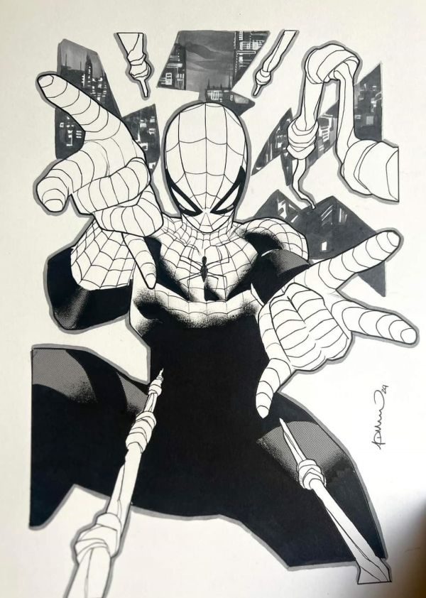 Image for First Spot On Simone Di Meo's Commission List at Lake Como Comic Art Festival 2024