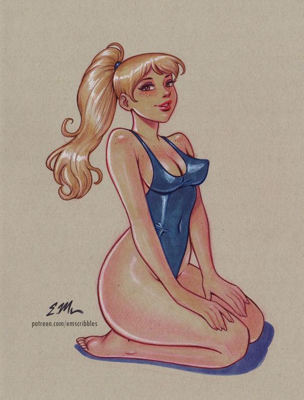 Image for Blue Swimsuit