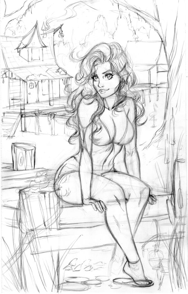 Image for Bailey Rough Pencils by Marissa Pope 